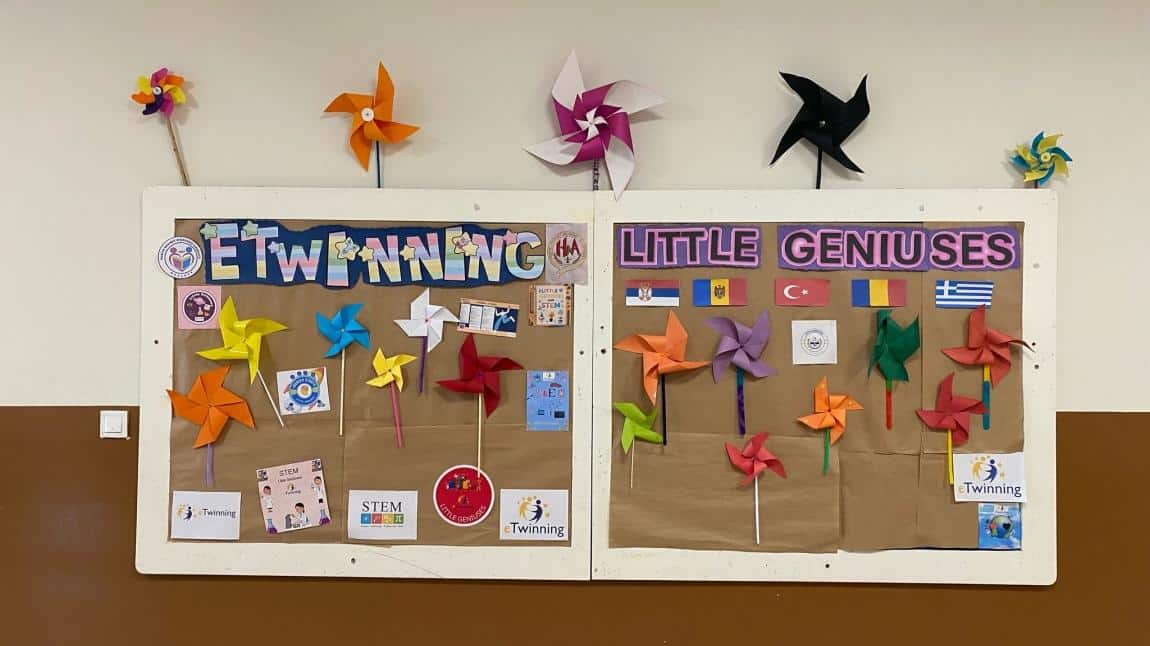 Little Geniuses E-twinning Projesi Nisan Ayı Etkinliği